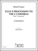 ELSA'S PROCESSION TO THE CATHEDRAL TROMBONE CHOIR P.O.D. cover